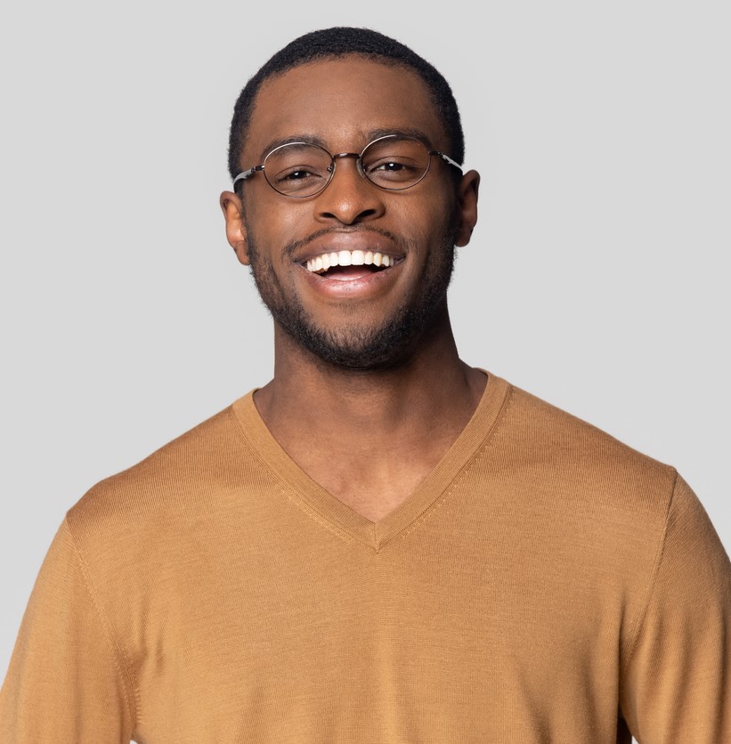 Man smiling after scheduling same day dental appointment in Mobile AL