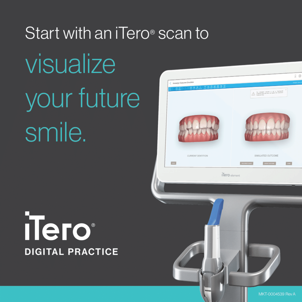 iTero Scanner providing State of the Art Digital Cosmetic Dentistry at Seaside Dentistry in Mobile